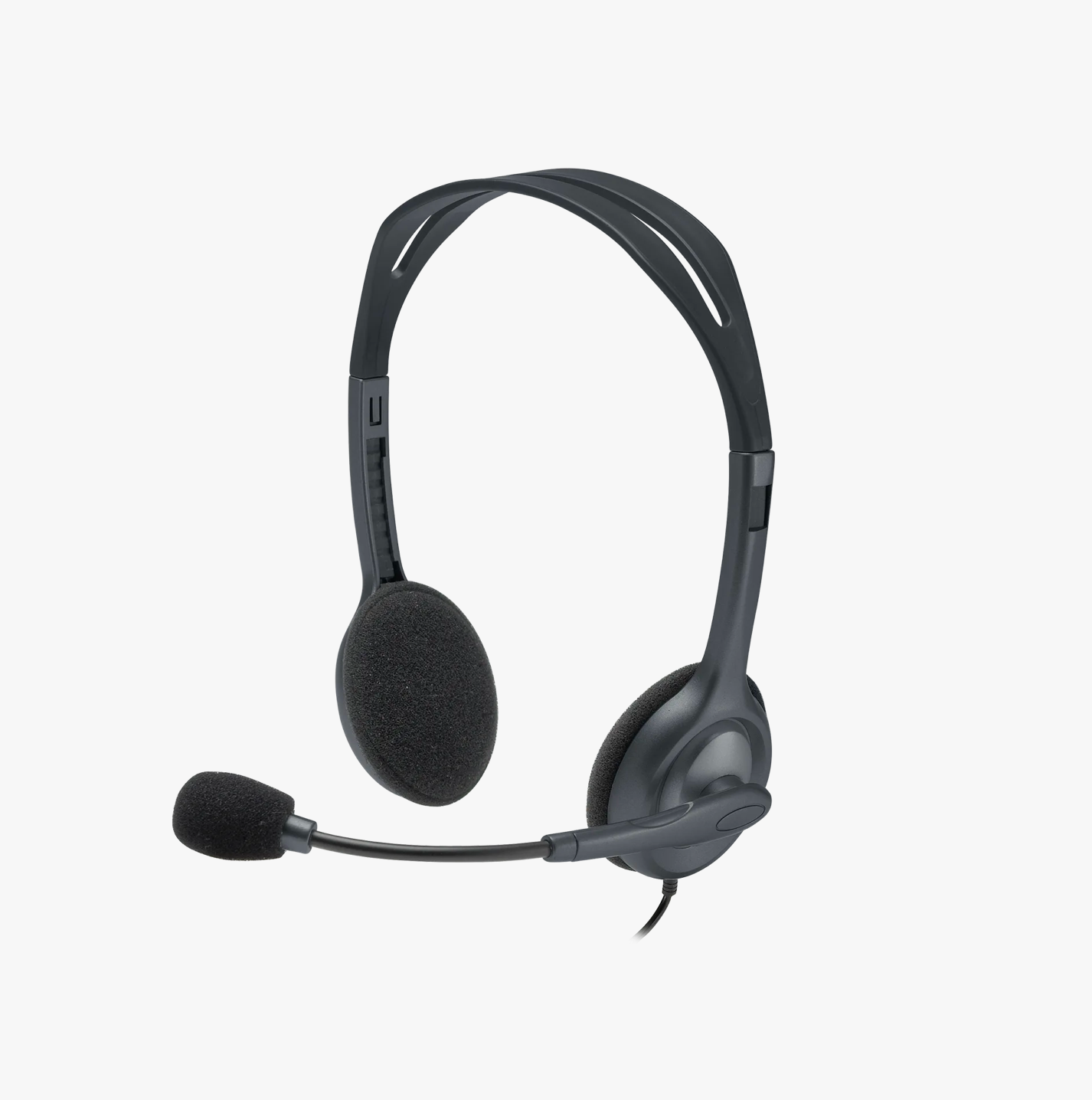Logitech H111 Stereo Headset | 3.5mm Jack | Lightweight & Multi-Device Compatible