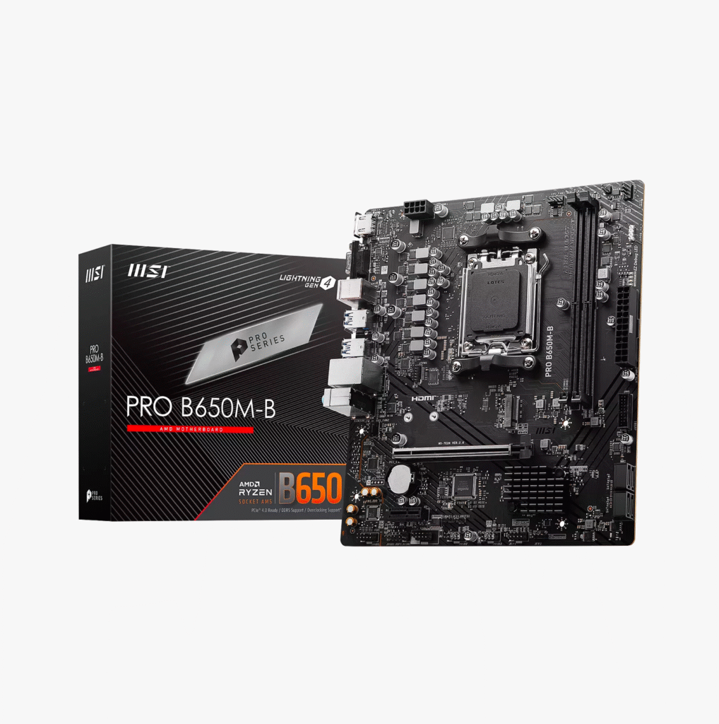 MSI PRO B650M-B Motherboard | Ryzen 7000 Series | DDR5 | 2.5G LAN