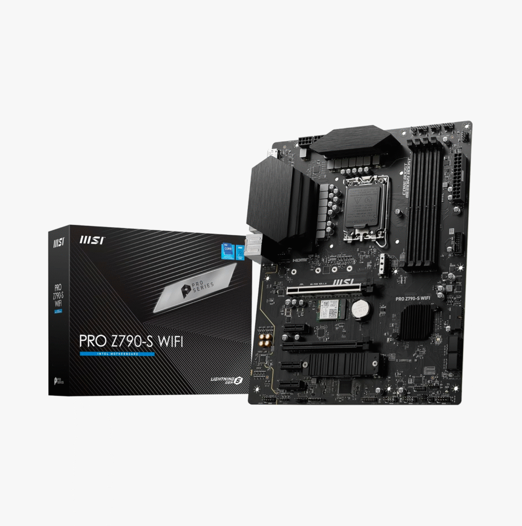 MSI PRO Z790-S WIFI Gen5 Motherboard | Intel 14th/13th/12th Gen | DDR5 | PCIe 5.0