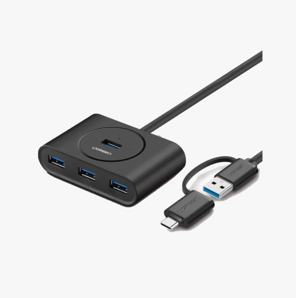 UGREEN 40850 USB 3.0 Hub with Type-C Port UGREEN 40850 USB 3.0 Hub with Type-C Port