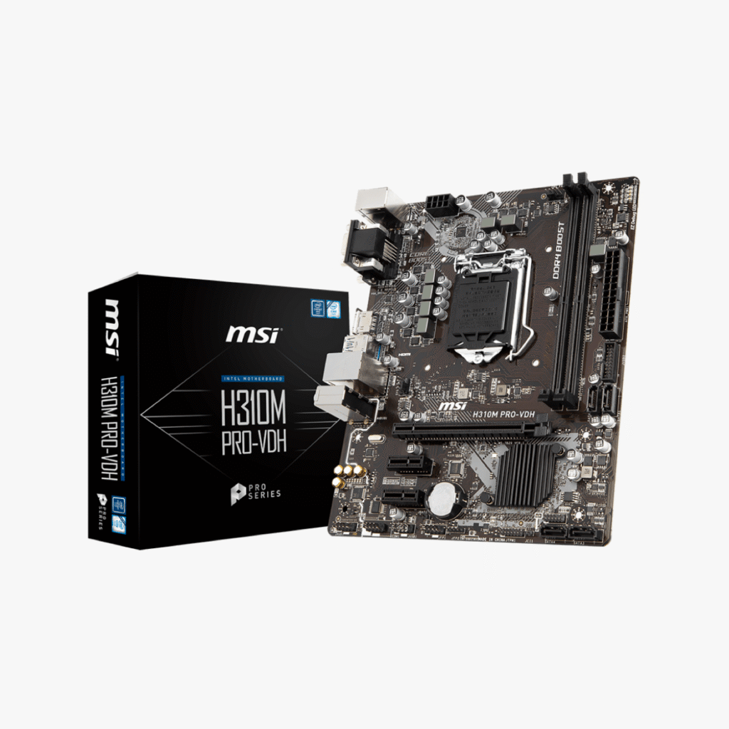 MSI H310M PRO VDH Motherboard | 8th/9th Gen Intel | Micro-ATX