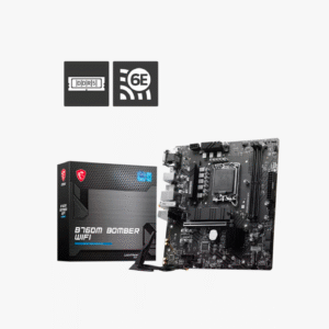 MSI PRO B760M-Bomber WIFI Motherboard | Intel 14th/13th/12th Gen | DDR5 Support