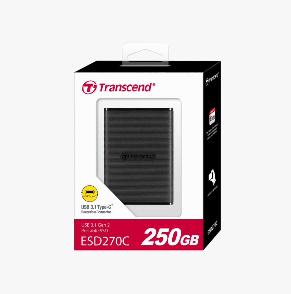 Transcend 250GB Portable SSD 3.1