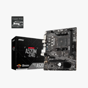 MSI A520M-A PRO Motherboard | AMD A520 Chipset