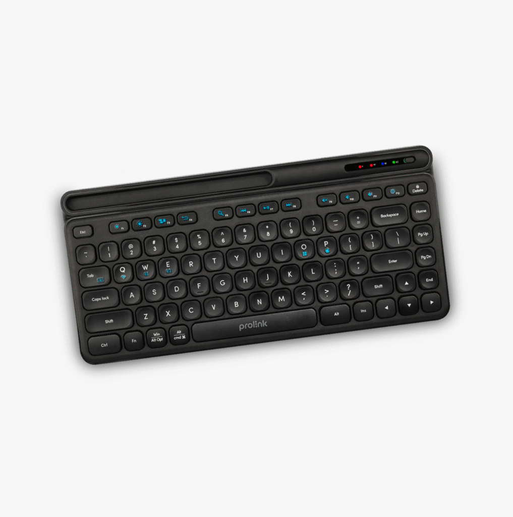 Prolink GK-5001M Wireless & Bluetooth Keyboard | Ergonomic | Dual Mode