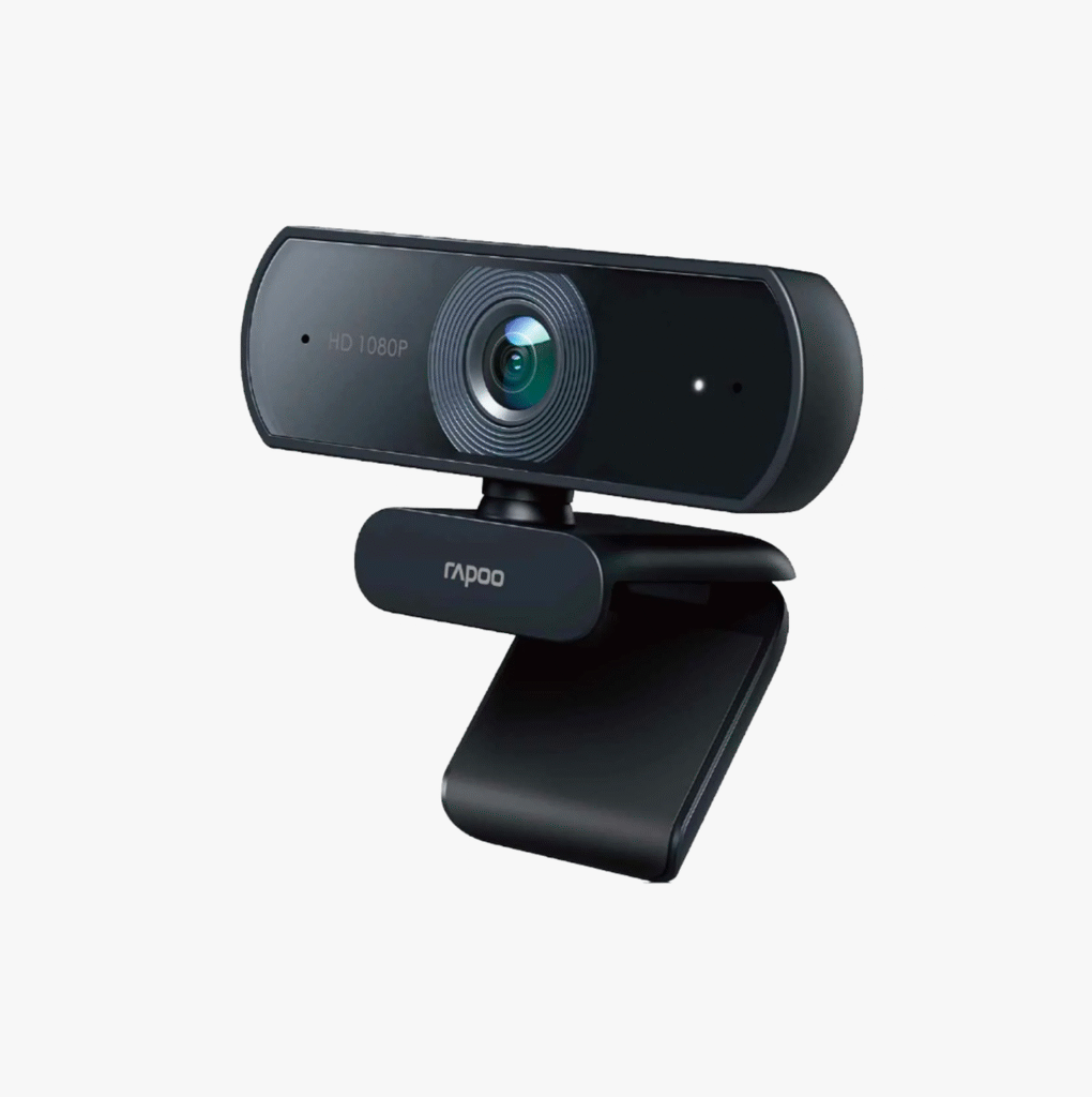 Rapoo C500 4K USB Webcam with Dual Noise-Cancelling Microphones