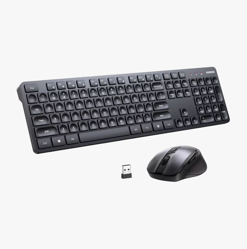UGREEN MK004 Wireless Keyboard & Mouse Combo | Multi-OS Compatible | 2.4GHz