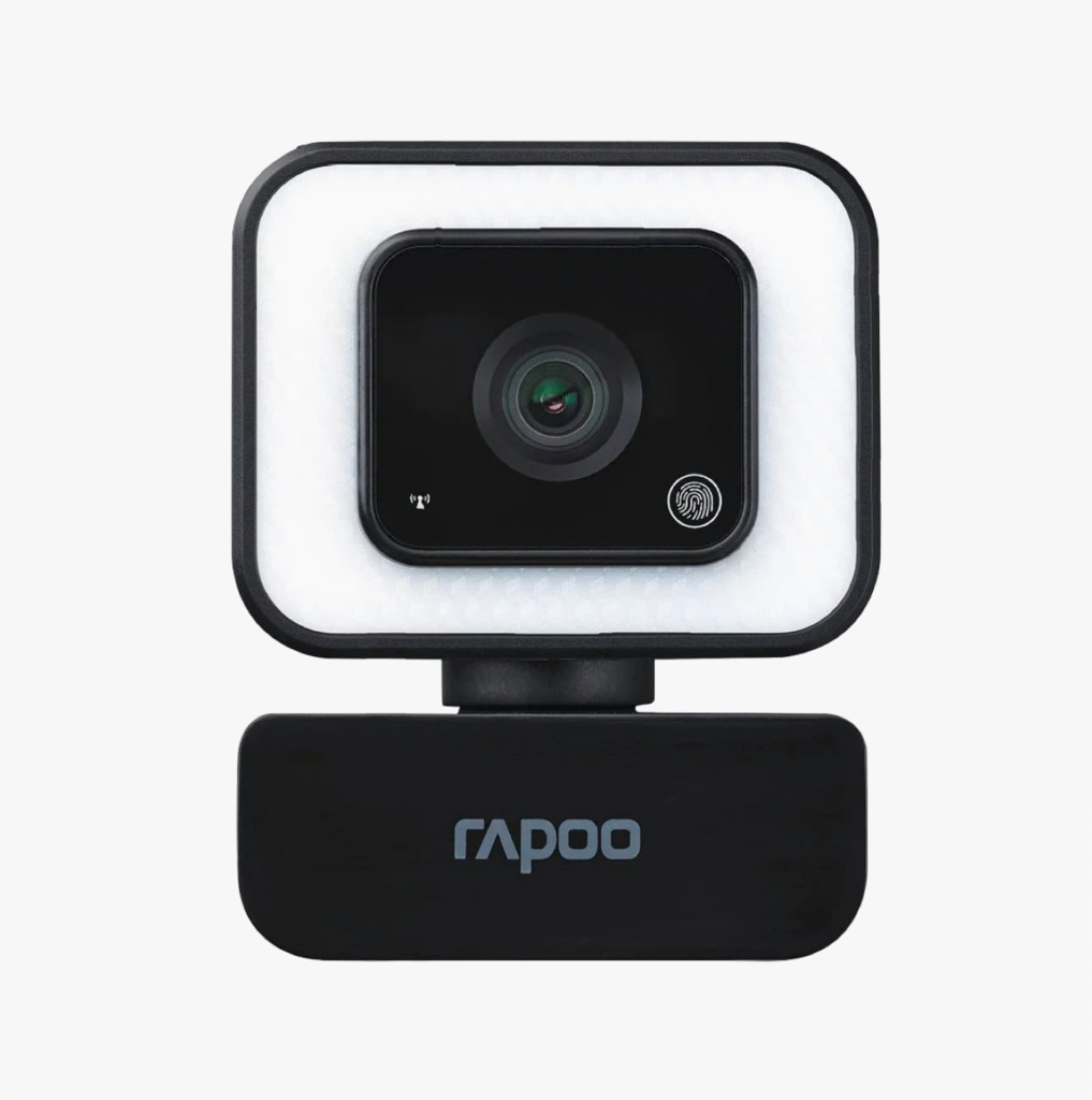 Rapoo C270L Full HD 1080p Webcam – Wide-Angle Lens, Built-in Mic, USB Plug & Play