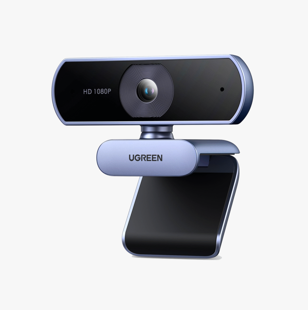 UGREEN CM678 Full HD 1080p Webcam with Built-in Microphone & USB Connectivity